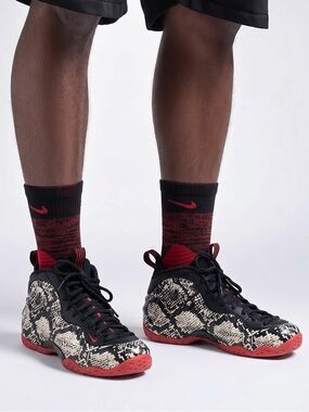 NIKE | Nike Air Foamposite One GS Albino Snakeskin Sneakers RARE Youth Size 7
